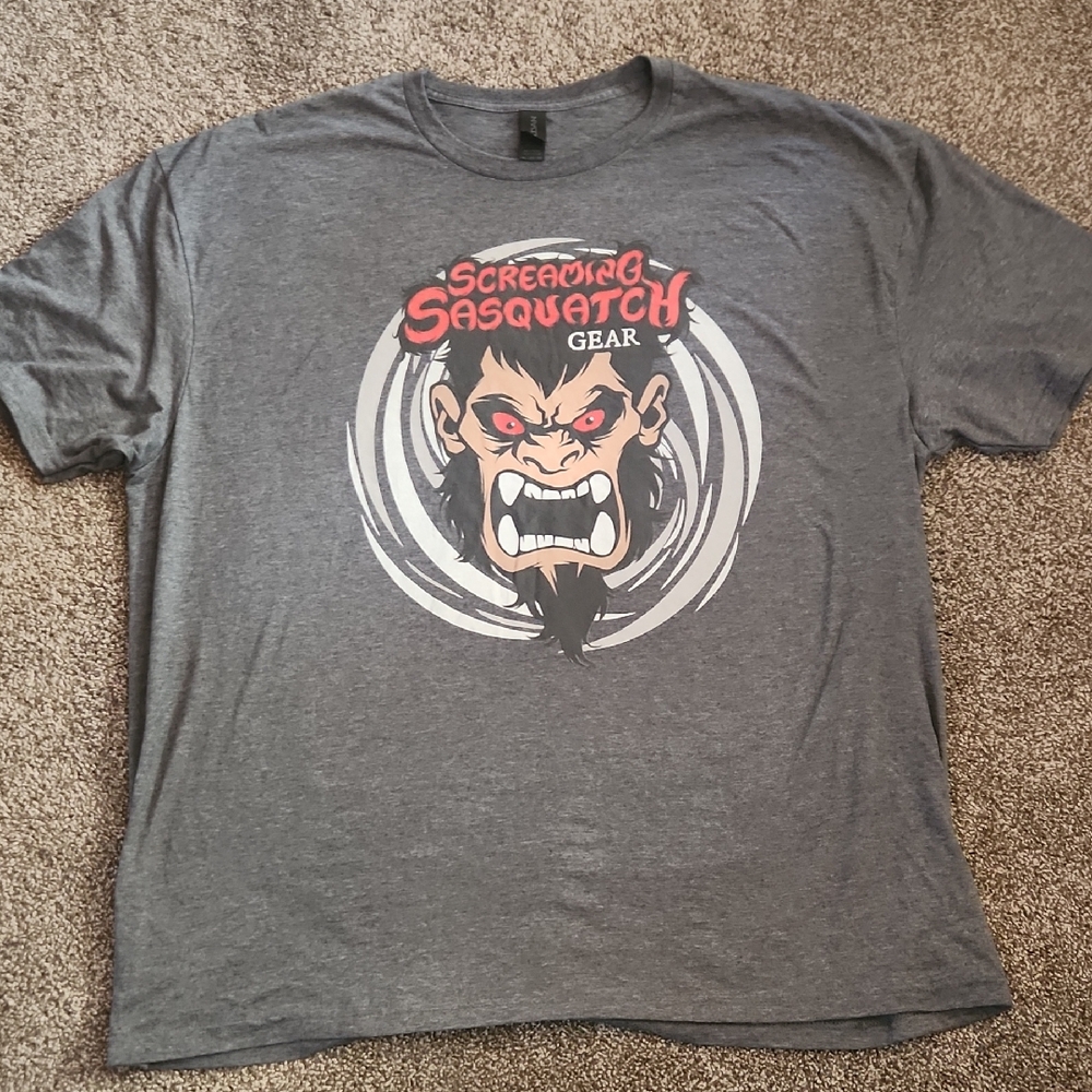 Screaming Sasquatch Gear - Short Sleeve Tee - Size 2X